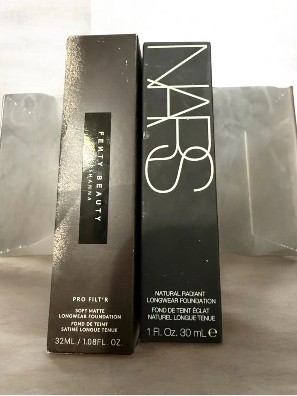 Fenty Beauty, NARS, foundations for dark skin 445, 6627